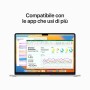 APPLE NB MACBOOK AIR M2 8-CORE 8GB 256GB SSD 15,3 10-CORE GPU 256GB SSD ARGENTO (MQKR3T/A)