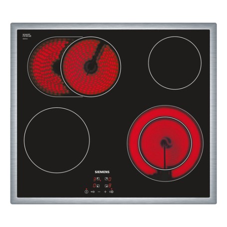 Siemens ET645HN17E piano cottura Nero Da incasso Ceramica 4 Fornello(i) (ET645HN17E)