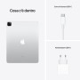 Apple iPad Pro 12.9" con Chip M1 (quinta gen.) Wi-Fi + Cellular 2TB - Argento (MHRE3TY/A)