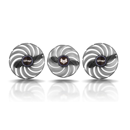 Sapphire 4N004-06-20G computer cooling system Scheda grafica Ventilatore 93/100 mm Grigio 3 pz (4N004-06-20G)