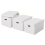 Esselte 628286 scatola di conservazione Armadietto portaoggetti Rettangolare Cartoncino Bianco