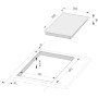 Amica KMC 13281-3 C (piano cottura Domino da 27 cm, senza cornice)
