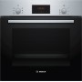 Bosch Serie 2 HBF133BR0 forno 66 L A Nero, Acciaio inossidabile (HBF133BR0)