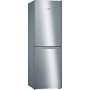 Bosch Serie 2 KGN34NLEA frigorifero con congelatore Libera installazione 300 L E Acciaio inossidabile (KGN34NLEA)