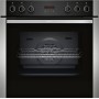 NEFF E2ACG6AN0 - FORNO DA INCASSO N30, ACCIAIO INOX/NERO, PIROLISI, 60 CM 