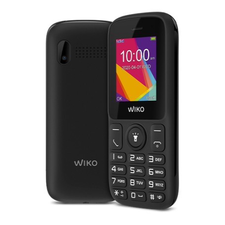 Wiko F100 4,57 cm (1.8") 71 g Nero Telefono di livello base (WIKF10WB18LSBLKST)