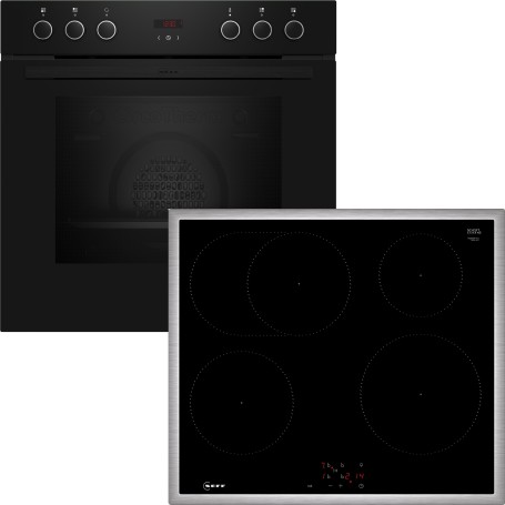 NEFF EX4IB - SET STUFA N30, COMPOSTO DA: E1CCD2AK1 E M56SBF1L0, 60 CM 