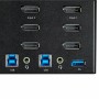 StarTech.com KVM Switch DisplayPort a due porte e triplo monitor DP - 4K 60Hz UHD HDR - KVM DP 1.2 per computer d (SV231TDPU34K)