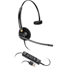 POLY EncorePro 515 USB Auricolare Cablato A Padiglione Ufficio Nero (218271-01)