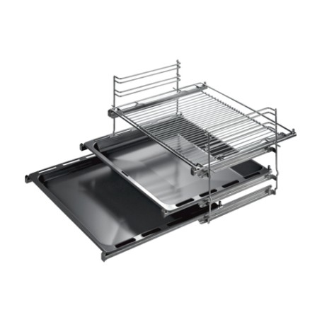 Siemens HZ438301 accessorio e componente per forno Acciaio inossidabile Guida per forno (HZ438301)