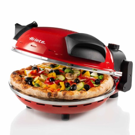 Ariete 0909 macchina e forno per pizza 1 pizza(e) 1200 W Nero, Rosso (00C090900AR0)