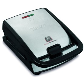 Tefal Snack Collection SW 852 D tostiera 700 W Nero, Acciaio inossidabile (SW852D) (SW 852D)