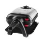 Tefal WM756D piastra per waffle 2 waffle 1200 W Nero, Acciaio inossidabile (WM756D)