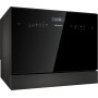 SIEMENS SK25IB00TE - iQ500 LAVASTOVIGLIE COMPATTA A CENTRO STANZA, NERO, 55 CM
