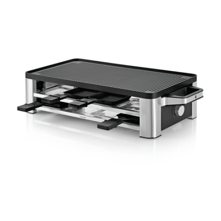 WMF Lono 04.1504.0011 griglia per raclette 8 persona(e) 1500 W Nero, Cromo (04.1504.0011)