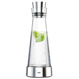 EMSA Flow Slim Caraffa 1 L Acciaio inossidabile, Trasparente (515675)