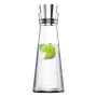 EMSA Flow Slim Caraffa 1 L Acciaio inossidabile, Trasparente (515675)