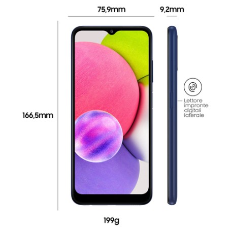 Samsung Galaxy A32s 5.000mAh Display 6.5” HD+ TFT LCD 32GB Blue (SM-A037GZBNEUE)