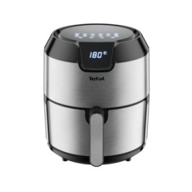 Tefal Easy Fry EY401D friggitrice Singolo 4,2 L Indipendente 1500 W Friggitrice ad aria calda Nero, Acciaio inossidabil (EY401D)