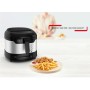 Tefal Uno FF215D friggitrice Singolo Indipendente 1600 W Nero, Acciaio inossidabile (FF215D)