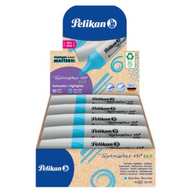 Pelikan Textmarker 490 eco evidenziatore 10 pz Punta smussata (823395)