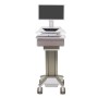 Ergotron CareFit Pro Grigio, Bianco Carrello multimediale (C52-22B1-C)