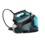 Rowenta DG7623 2200 W 1,1 L Piastra Microsteam 400 Nero, Blu (DG 7623)
