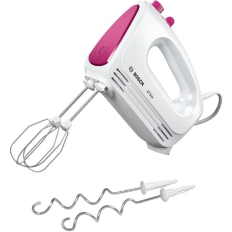 Bosch MFQ2210P sbattitore Sbattitore manuale 375 W Rosa, Bianco (MFQ2210P)