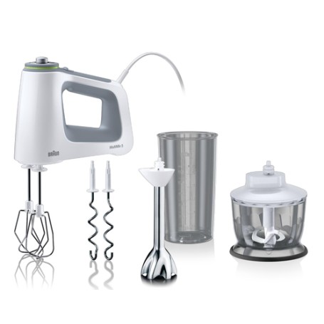 Braun HM 5137 V4 robot da cucina 750 W Grigio, Bianco (HM 5137)