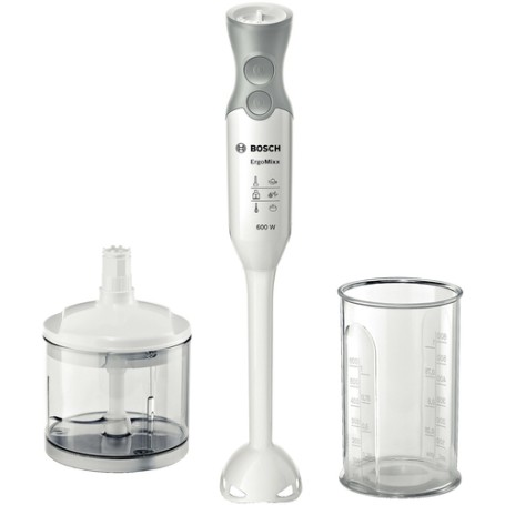 Bosch MSM66020 frullatore Frullatore ad immersione 600 W Grigio, Bianco (MSM66020)