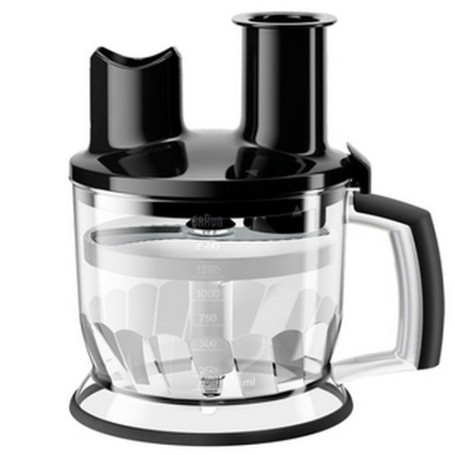 Braun MQ 70 robot da cucina 1,5 L Nero (MQ 70 SCHWARZ)