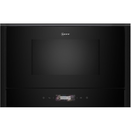 Neff NLWR2D, SET NL9WR21Y1, Microonde da incasso, incernierato sinistra+Z9038DY0 Flex Design Kit, 38 cm, Nero