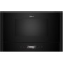 Neff NLWR2D, SET NL9WR21Y1, Microonde da incasso, incernierato sinistra+Z9038DY0 Flex Design Kit, 38 cm, Nero