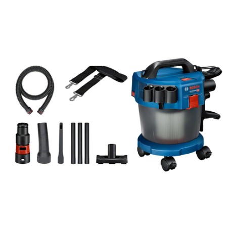 Bosch GAS 18V-10 L Professional Nero, Blu (0 601 9C6 302) (06019C6302)