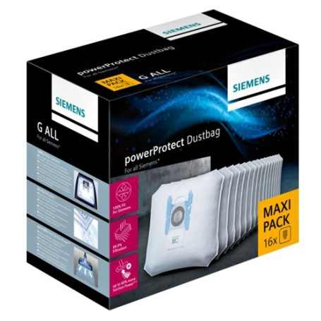 Siemens PowerProtect Universale Sacchetto per la polvere (VZ16GALL)