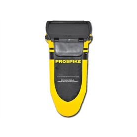 GIMA 27149 cestino per rifiuti Ovale Plastica Nero, Giallo (27149)