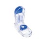 GIMA 25743 taglia e trita pillole Tagliapillole Blu, Traslucido (25743)