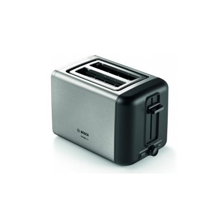 Bosch TAT3P420DE tostapane 2 fetta/e 970 W Nero, Argento (TAT3P420DE)