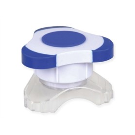 GIMA 25738 taglia e trita pillole Tritapillole Blu, Bianco (25738)