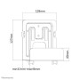 Neomounts by Newstar Supporto per lettore multimediale Neomounts di Newstar (AWL-440BL)