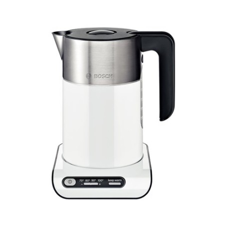 Bosch TWK8611P bollitore elettrico 1,5 L 2400 W Antracite, Acciaio inossidabile, Bianco (TWK8611P)