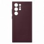 Samsung Leather Cover per Galaxy S22 Ultra, Burgundy (EF-VS908LEEGWW)