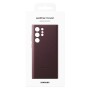 Samsung Leather Cover per Galaxy S22 Ultra, Burgundy (EF-VS908LEEGWW)