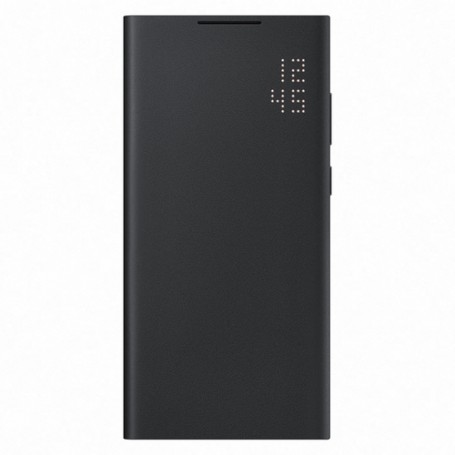 Samsung Smart Led View Cover per Galaxy S22 Ultra, Black (EF-NS908PBEGEW)
