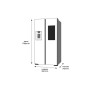 Samsung RS6HA8891B1 frigorifero side-by-side Libera installazione 614 L E Nero (RS6HA8891B1)