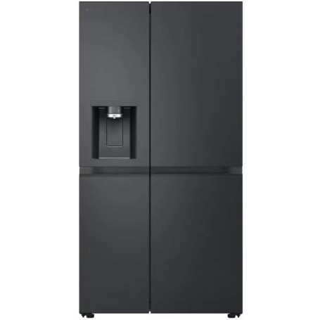 Combinazione stand side-by-side LG GSLE91EVAC, larghezza 91,3 cm, 628 L, dispenser No Frost, ghiaccio