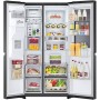 Combinazione side-by-side LG GSXV90MCDE, larghezza 91 cm, 635 L, NoFrost, distributore di ghiaccio,