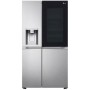 Combinazione side-by-side LG GSXV90BSDE, larghezza 91,3 cm, 635 L, attacco acqua fisso