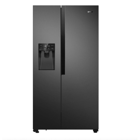 Gorenje NRS9EVB combinazione stand side-by-side, larghezza 91 cm, 562 L