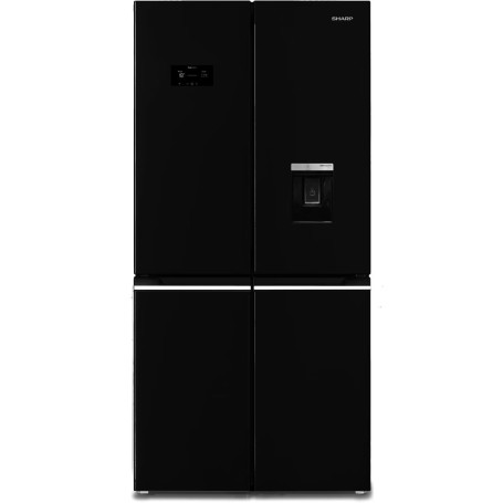 Combinazione side-by-side Sharp SJ-NFA35IHDBD-EU porta-finestra, larghezza 84 cm, 487 L